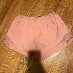 Lululemon High Rise 2.5 Hotty Hot Shorts
